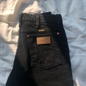 Black Wrangler Jeans